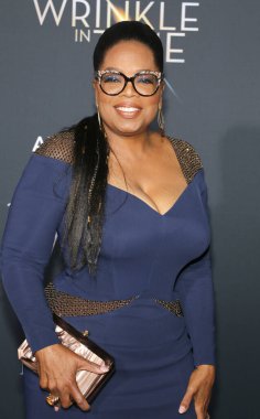 Oprah Winfrey 'A kırışıklık In Time' Los Angeles galasında Hollywood, ABD El Capitan Tiyatrosu'nda düzenlenen 26 Şubat 2018 üzerinde.