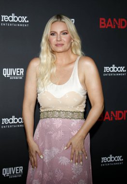 Elisha Cuthbert at the Los Angeles premiere of 'Bandit' held at the Harmony Gold Theater in Hollywood, USA on September 21, 2022. clipart