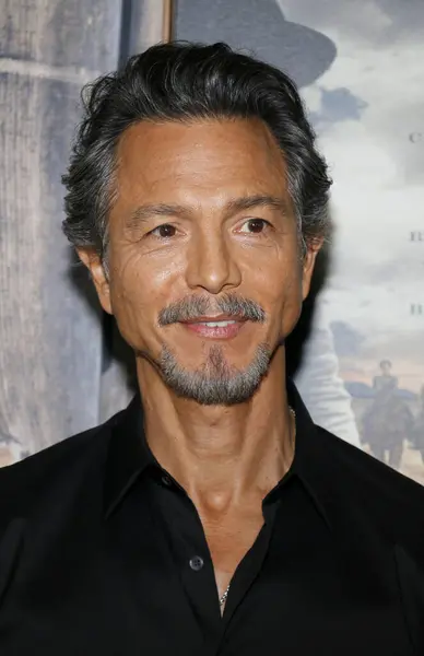 stock image Benjamin Bratt at the Los Angeles premiere of 'Dead For A Dollar' held at the DGA Theatre in Hollywood, USA on September 28, 2022.