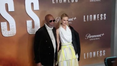 Nicole Kidman ve Morgan Freeman, Los Angeles 'taki Paramount + Original Series 