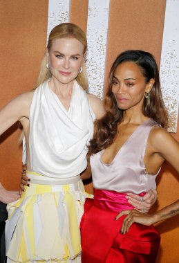 Nicole Kidman ve Zoe Saldana 'Lioness' 2. Sezon, Hollywood 'daki Linwood Dunn Tiyatrosu' nda 23 Ekim 2024 'te düzenlendi..