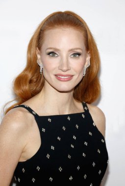 Jessica Chastain, Beverly Hills, ABD 'deki Beverly Hilton Oteli' nde 6 Aralık 2024 'te düzenlenen 38..