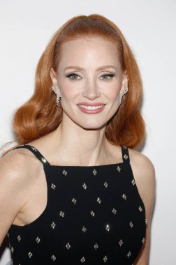Jessica Chastain, Beverly Hills, ABD 'deki Beverly Hilton Oteli' nde 6 Aralık 2024 'te düzenlenen 38..