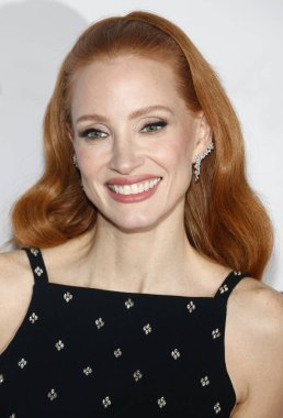 Jessica Chastain, Beverly Hills, ABD 'deki Beverly Hilton Oteli' nde 6 Aralık 2024 'te düzenlenen 38..