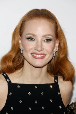 Jessica Chastain, Beverly Hills, ABD 'deki Beverly Hilton Oteli' nde 6 Aralık 2024 'te düzenlenen 38..