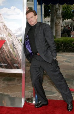 WESTWOOD, CA - APRIL 23, 2006: Robin Williams at the Los Angeles premiere of 'RV' held at the Mann Village Theatre in Westwood, USA on April 23, 2006.