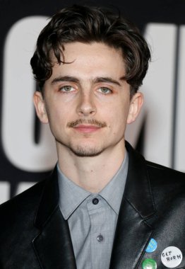 Timothee Chalamet, 10 Aralık 2024 'te ABD' nin Hollywood kentindeki Dolby Tiyatrosu 'nda düzenlenen' A Complete Unknown 'galasında
