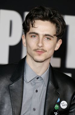 Timothee Chalamet, 10 Aralık 2024 'te ABD' nin Hollywood kentindeki Dolby Tiyatrosu 'nda düzenlenen' A Complete Unknown 'galasında