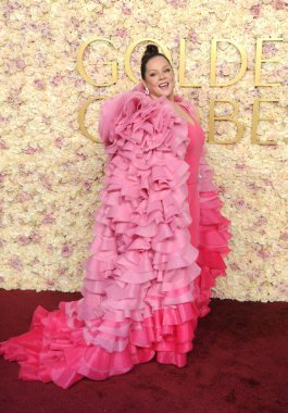 Melissa McCarthy, 5 Ocak 2025 'te Beverly Hills, ABD' deki Beverly Hilton Oteli 'nde düzenlenen 82..