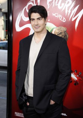 Brandon Routh, Los Angeles 'taki Scott Pilgrim' e Karşı filminin galasında. The World, 27 Temmuz 2010 'da Hollywood, ABD' deki Grauman 's Chinese Theater' da düzenlendi..