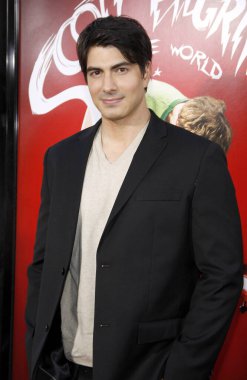 Brandon Routh, Los Angeles 'taki Scott Pilgrim' e Karşı filminin galasında. The World, 27 Temmuz 2010 'da Hollywood, ABD' deki Grauman 's Chinese Theater' da düzenlendi..