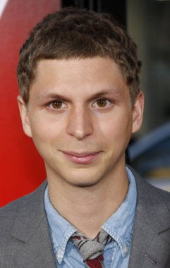 Michael Cera at the Los Angeles premiere of 'Scott Pilgrim vs. The World' held at the Grauman's Chinese Theater in Hollywood, USA on July 27, 2010. clipart