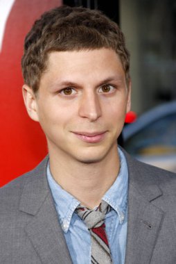 Michael Cera 'nın Los Angeles galasında Scott Pilgrim' e karşı. The World, 27 Temmuz 2010 'da Hollywood, ABD' deki Grauman 's Chinese Theater' da düzenlendi..