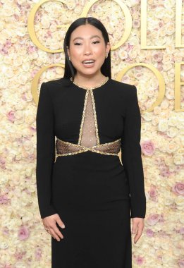 Awkwafina, 5 Ocak 2025 'te Beverly Hills, ABD' deki Beverly Hilton Oteli 'nde düzenlenen 82..
