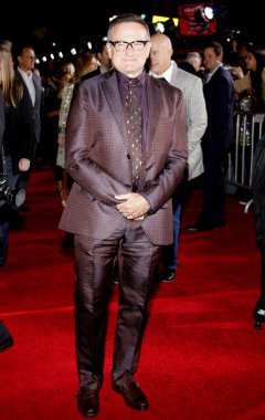 HOLYWOOD, CA - NOVEMBER 09, 2009: Robin Williams 'Old Dogs' un 9 Kasım 2009 'da Hollywood, ABD' deki El Capitan Tiyatrosu 'nda düzenlenen dünya prömiyerinde.