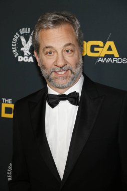 Judd Apatow, Beverly Hills, ABD 'deki Beverly Hilton Oteli' nde 8 Şubat 2025 'te düzenlenen 77..
