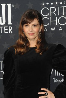 Katja Herbers at the 30th Annual Critics Choice Awards held at the Barker Hangar in Satna Monica, USA on February 7, 2025. clipart