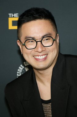 Bowen Yang, Beverly Hills, ABD 'deki Beverly Hilton Oteli' nde 8 Şubat 2025 'te düzenlenen 77..