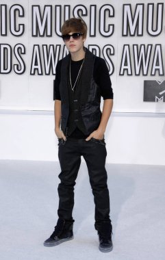 Justin Bieber, 2010 MTV Video Müzik Ödülleri 'nde Los Angeles, Los Angeles' taki Nokia Tiyatrosu 'nda 12 Eylül 2010' da gerçekleştirildi..
