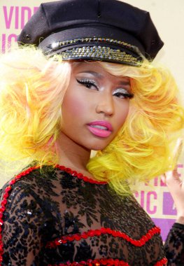 Nicki Minaj, 6 Eylül 2012 'de ABD' nin Los Angeles kentindeki Staples Center 'da düzenlenen 2012 MTV Video Müzik Ödülleri' nde.