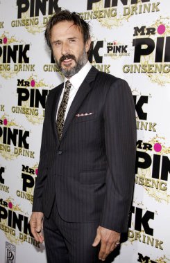 David Arquette at the Mr. Pink Ginseng Drink Launch Party held at the Regent Beverly Wilshire Hotel in Beverly Hills, USA on October 11, 2012. clipart