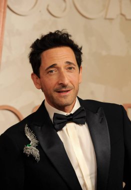 Adrien Brody, ABD 'nin Hollywood kentindeki Dolby Tiyatrosu' nda 2 Mart 2025 'te düzenlenen 96..