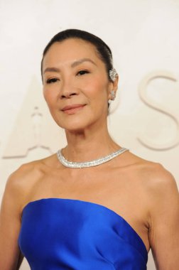 Michelle Yeoh, ABD 'nin Hollywood kentindeki Dolby Tiyatrosu' nda 2 Mart 2025 'te düzenlenen 96..