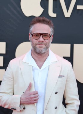 Seth Rogen, 24 Mart 2025 'te ABD' nin Los Angeles kentindeki Akademi Film Müzesi 'nde düzenlenen' The Studio 'nun Apple TV + Series World galasında.