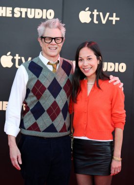 Johnny Knoxville ve Emily Ting, 24 Mart 2025 'te ABD' nin Los Angeles kentindeki Akademi Sinema Müzesi 'nde 