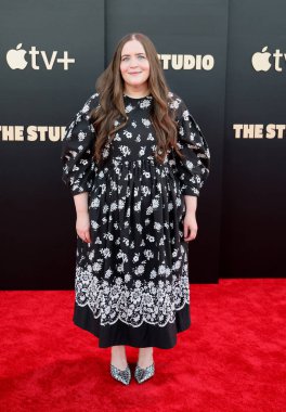 Aidy Bryant, 24 Mart 2025 'te ABD' nin Los Angeles kentindeki Akademi Film Müzesi 'nde düzenlenen' The Studio 'nun Apple TV + Series World galasında.