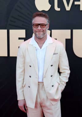 Seth Rogen, 24 Mart 2025 'te ABD' nin Los Angeles kentindeki Akademi Film Müzesi 'nde düzenlenen' The Studio 'nun Apple TV + Series World galasında.