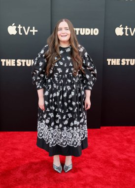 Aidy Bryant, 24 Mart 2025 'te ABD' nin Los Angeles kentindeki Akademi Film Müzesi 'nde düzenlenen' The Studio 'nun Apple TV + Series World galasında.