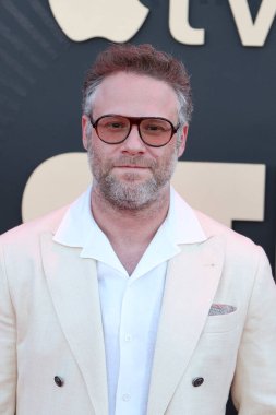Seth Rogen, 24 Mart 2025 'te ABD' nin Los Angeles kentindeki Akademi Film Müzesi 'nde düzenlenen' The Studio 'nun Apple TV + Series World galasında.