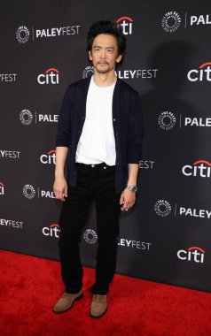 John Cho, Los Angeles Dolby Tiyatrosu 'nda 29 Mart 2025' te düzenlenen Poker Face 'in 2025 PaleyFest LA gösteriminde