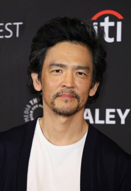 John Cho, Los Angeles Dolby Tiyatrosu 'nda 29 Mart 2025' te düzenlenen Poker Face 'in 2025 PaleyFest LA gösteriminde