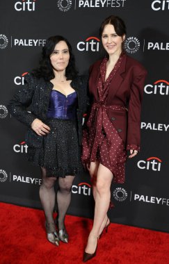 Alex Borstein ve Rachel Brosnahan, 29 Mart 2025 'te ABD' nin Los Angeles kentindeki Dolby Tiyatrosu 'nda düzenlenen 42. William S. Paley Televizyon Sunar' Gilmore Girls ',' The Marvelous Mrs. Maisel 've' Etoile: The Amy Sherman-Palladino Multiverse 'gösteriminde.