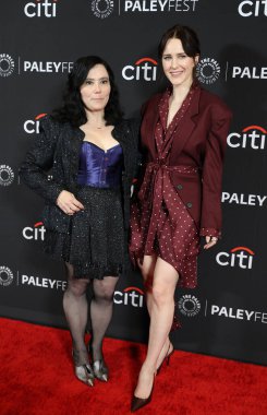 Alex Borstein ve Rachel Brosnahan, 29 Mart 2025 'te ABD' nin Los Angeles kentindeki Dolby Tiyatrosu 'nda düzenlenen 42. William S. Paley Televizyon Sunar' Gilmore Girls ',' The Marvelous Mrs. Maisel 've' Etoile: The Amy Sherman-Palladino Multiverse 'gösteriminde.