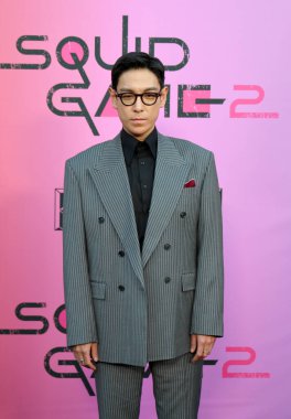 Choi Seung-hyun namı diğer T.O.P Netflix 'in' Squid Game 2 'ATAS etkinliği 30 Mayıs 2025' te Hollywood 'daki Mısır Tiyatrosu' nda düzenlendi..