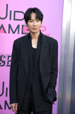 30 Mayıs 2025 'te ABD' nin Hollywood kentindeki Mısır Tiyatrosu 'nda düzenlenen Netflix' in 'Kalamar Oyunu 2' ATAS etkinliğinde Park Sung Hoon.