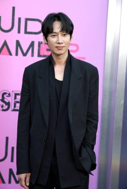 30 Mayıs 2025 'te ABD' nin Hollywood kentindeki Mısır Tiyatrosu 'nda düzenlenen Netflix' in 'Kalamar Oyunu 2' ATAS etkinliğinde Park Sung Hoon.