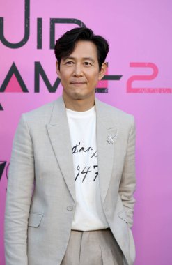 Kang Ae-shim Netflix 'in' Kalamar Oyunu 2 'ATAS etkinliği 30 Mayıs 2025' te Hollywood, ABD 'deki Mısır Tiyatrosu' nda düzenlendi..