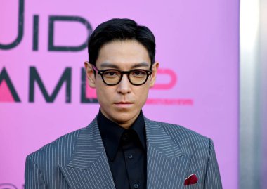 Choi Seung-hyun namı diğer T.O.P Netflix 'in' Squid Game 2 'ATAS etkinliği 30 Mayıs 2025' te Hollywood 'daki Mısır Tiyatrosu' nda düzenlendi..