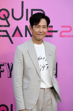 Kang Ae-shim Netflix 'in' Kalamar Oyunu 2 'ATAS etkinliği 30 Mayıs 2025' te Hollywood, ABD 'deki Mısır Tiyatrosu' nda düzenlendi..