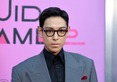 Choi Seung-hyun namı diğer T.O.P Netflix 'in' Squid Game 2 'ATAS etkinliği 30 Mayıs 2025' te Hollywood 'daki Mısır Tiyatrosu' nda düzenlendi..