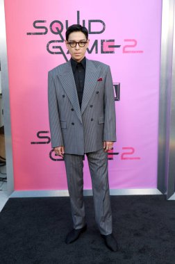 Choi Seung-hyun namı diğer T.O.P Netflix 'in' Squid Game 2 'ATAS etkinliği 30 Mayıs 2025' te Hollywood 'daki Mısır Tiyatrosu' nda düzenlendi..