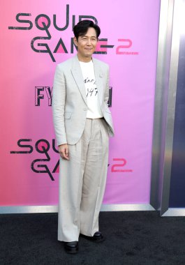 Kang Ae-shim Netflix 'in' Kalamar Oyunu 2 'ATAS etkinliği 30 Mayıs 2025' te Hollywood, ABD 'deki Mısır Tiyatrosu' nda düzenlendi..