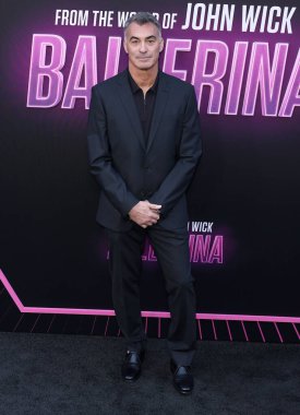 Chad Stahelski, 3 Haziran 2025 'te ABD' nin Hollywood kentindeki TCL Çin Tiyatrosu 'nda düzenlenen' Balerin 'filminin dünya prömiyerinde.