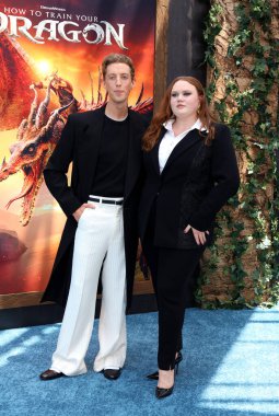 Harry Trevaldwyn ve Bronwyn James, 7 Haziran 2025 'te ABD' nin Los Angeles kentindeki Akademi Sinema Müzesi 'nde düzenlenen 