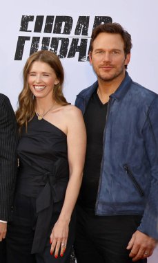 Katherine Schwarzenegger ve Chris Pratt Netflix 'in' Fubar '2. sezon galasında 11 Haziran 2025' te Hollywood, ABD 'deki Tudum Tiyatrosu' nda gerçekleştirildi..