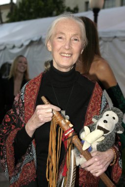 Dr. Jane Goodall, ABD 'nin Hollywood kentindeki Paramount Stüdyoları' nda düzenlenen 2..